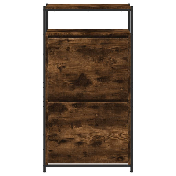 Schuhschrank Räuchereiche 60cm