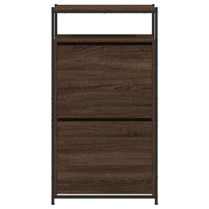 Schuhschrank Braun Eichen-Optik