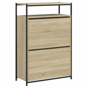Schuhschrank Sonoma Eiche 75x34x112 cm