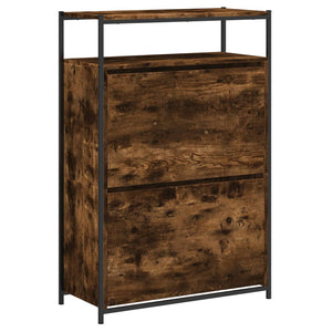 Schuhschrank Räuchereiche 75 cm