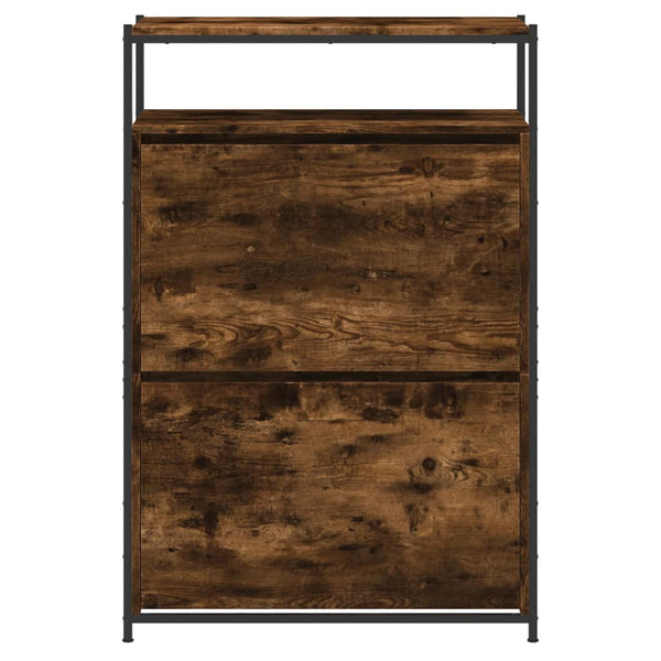Schuhschrank Räuchereiche 75 cm