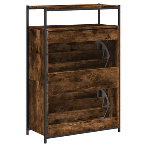 Schuhschrank Räuchereiche 75 cm