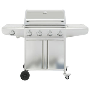 Edelstahl Gasgrill mit 5 Flammen