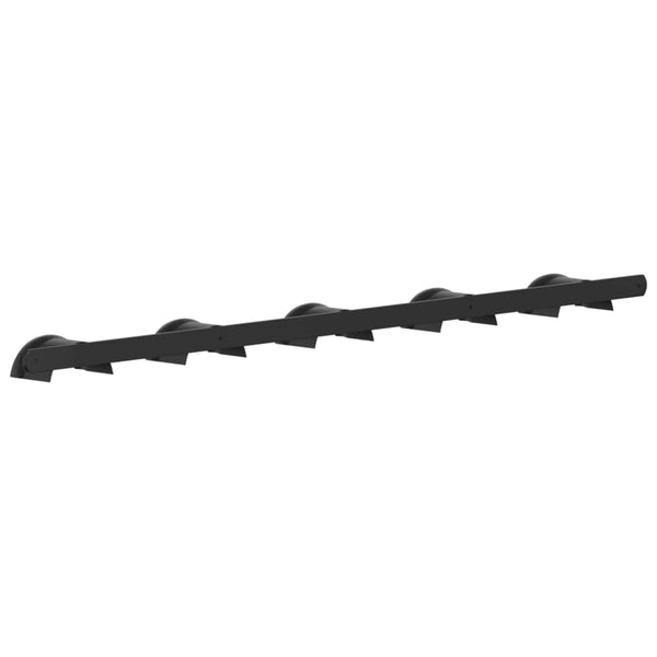 Trensenhalter für 5 Trensen Schwarz Eisen