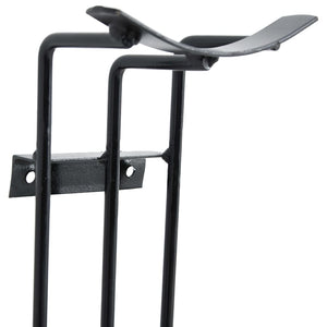 Fass-Hindernis-Halter 2 Stk. Schwarz Stahl