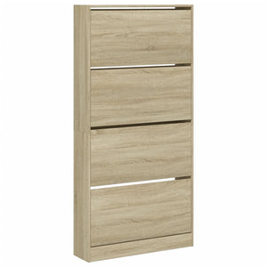 Schuhschrank Sonoma Eiche, 4 Klappen
