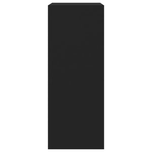 Schuhschrank Schwarz mit 2 Klappen