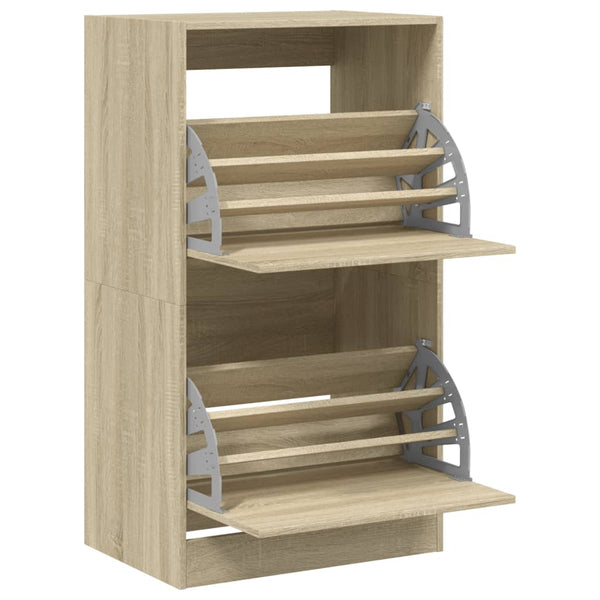 Schuhschrank Sonoma Eiche, 2 Klappen