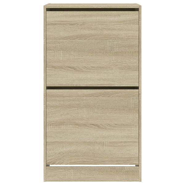 Schuhschrank Sonoma Eiche, 2 Klappen