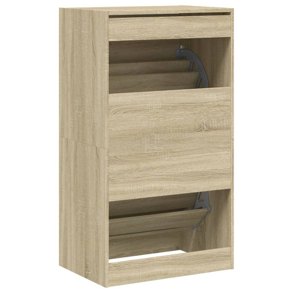 Schuhschrank Sonoma Eiche, 2 Klappen