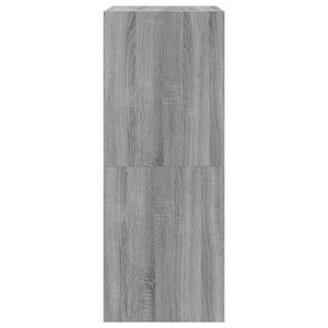 Schuhschrank Grau Sonoma 60x42x108 cm