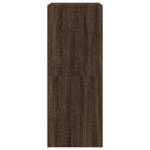 Schuhschrank Braun Eiche-Optik, 2 Klappen