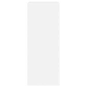 Schuhschrank Weiß mit 2 Klappen 80x108 cm