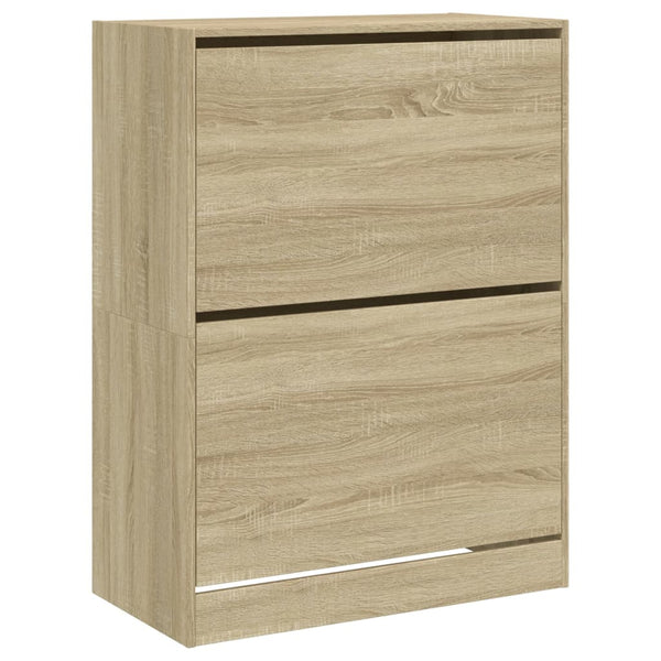 Schuhschrank Sonoma-Eiche, 80 cm