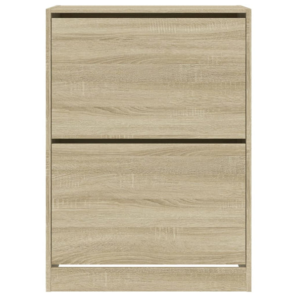 Schuhschrank Sonoma-Eiche, 80 cm