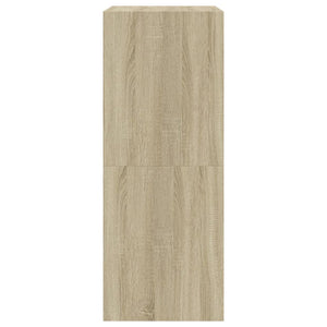 Schuhschrank Sonoma-Eiche, 80 cm