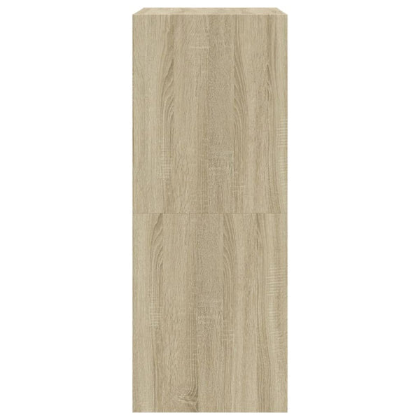 Schuhschrank Sonoma-Eiche, 80 cm