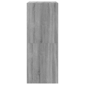 Schuhschrank Grau Sonoma 80x42x108 cm