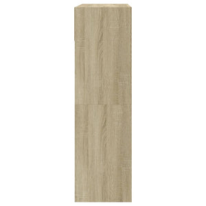 Schuhschrank Sonoma-Eiche mit 2 Klappen