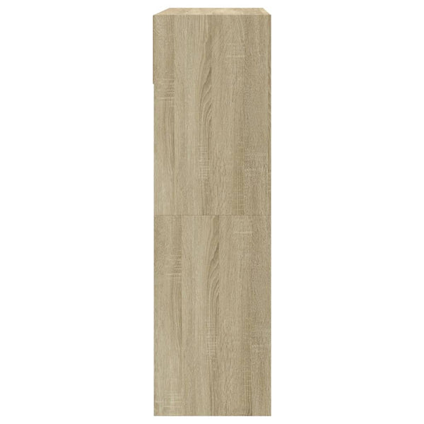 Schuhschrank Sonoma-Eiche mit 2 Klappen