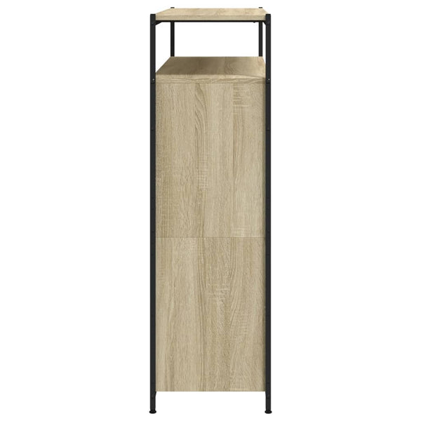 Schuhschrank Sonoma-Eiche mit 4 Klappen
