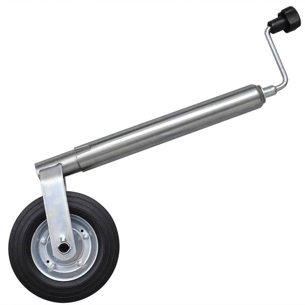 vidaXL Roue jockey 48 mm avec 1 pince et cales