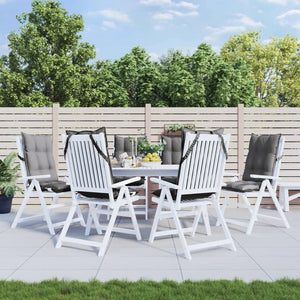Hochlehner Auflagen 6er-Set Grau Oxford