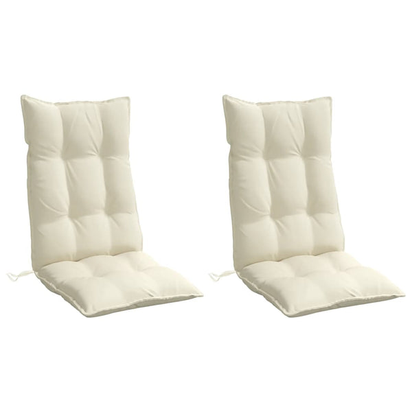 Hochlehner Auflagen 2er Set Creme Oxford