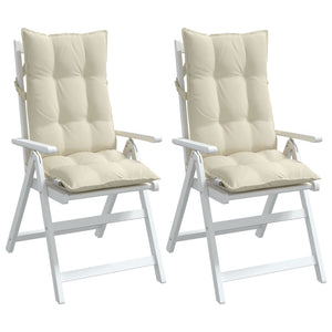 Hochlehner Auflagen 2er Set Creme Oxford