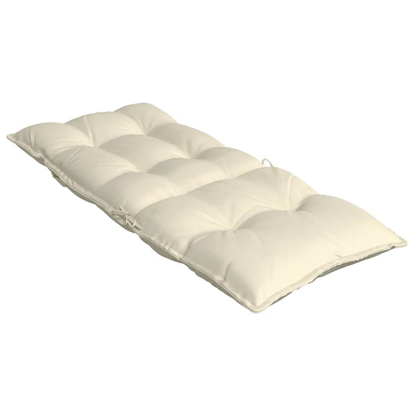 Hochlehner Auflagen 4er-Set Creme Oxford