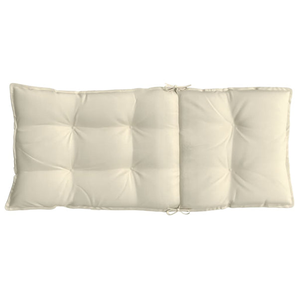 Hochlehner Auflagen 4er-Set Creme Oxford