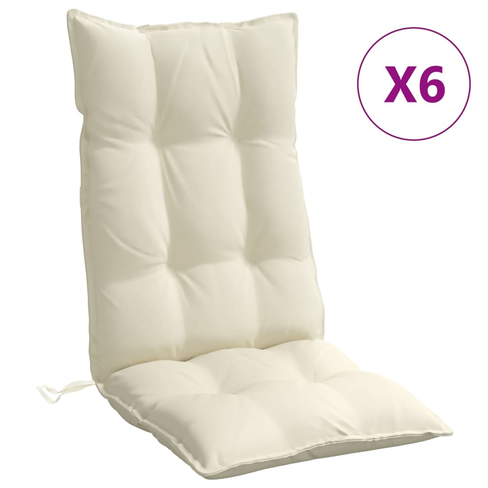 Hochlehner Auflagen 6er Set Creme