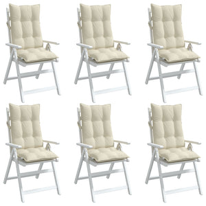 Hochlehner Auflagen 6er Set Creme