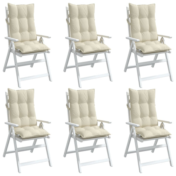 Hochlehner Auflagen 6er Set Creme