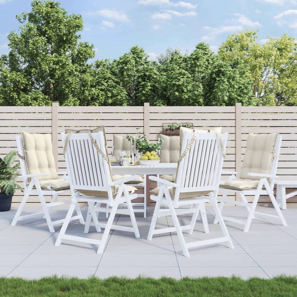 Hochlehner Auflagen 6er Set Creme
