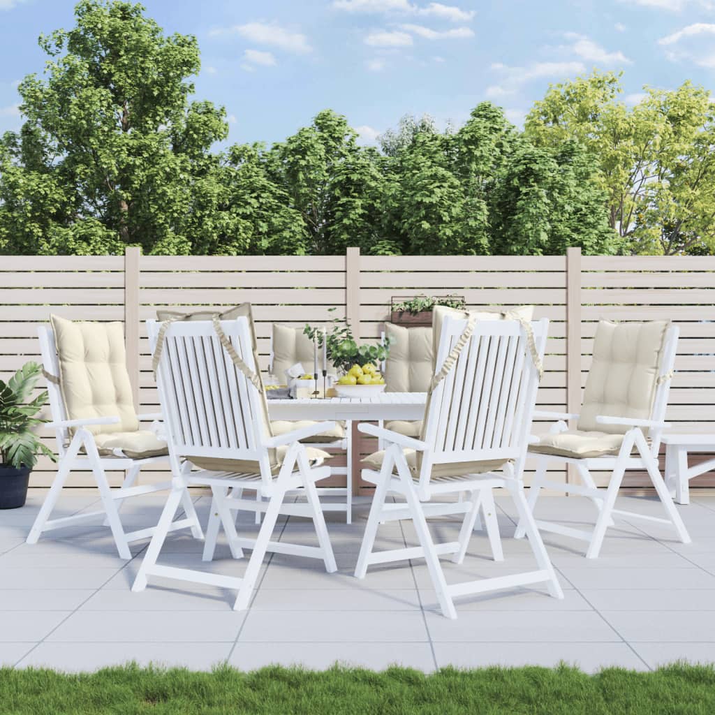 Hochlehner Auflagen 6er Set Creme