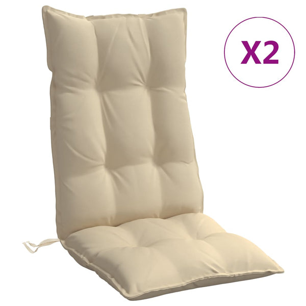 Hochlehner Auflagen 2er-Set Beige