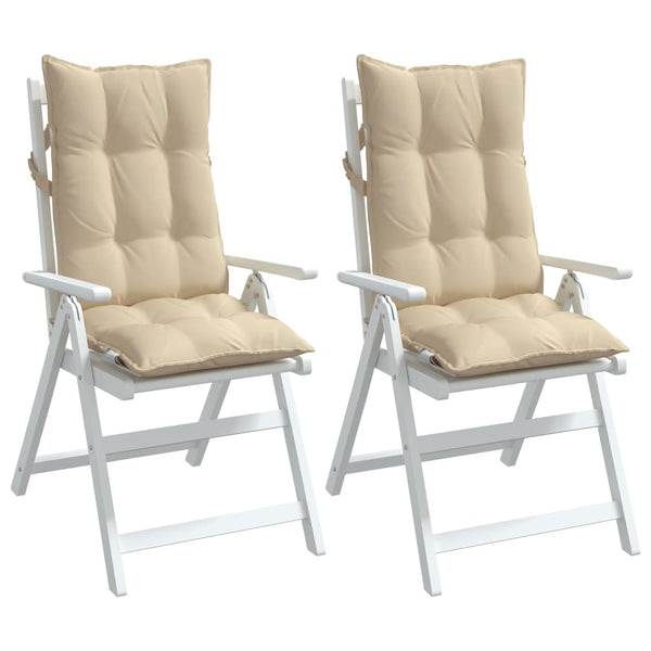 Hochlehner Auflagen 2er-Set Beige