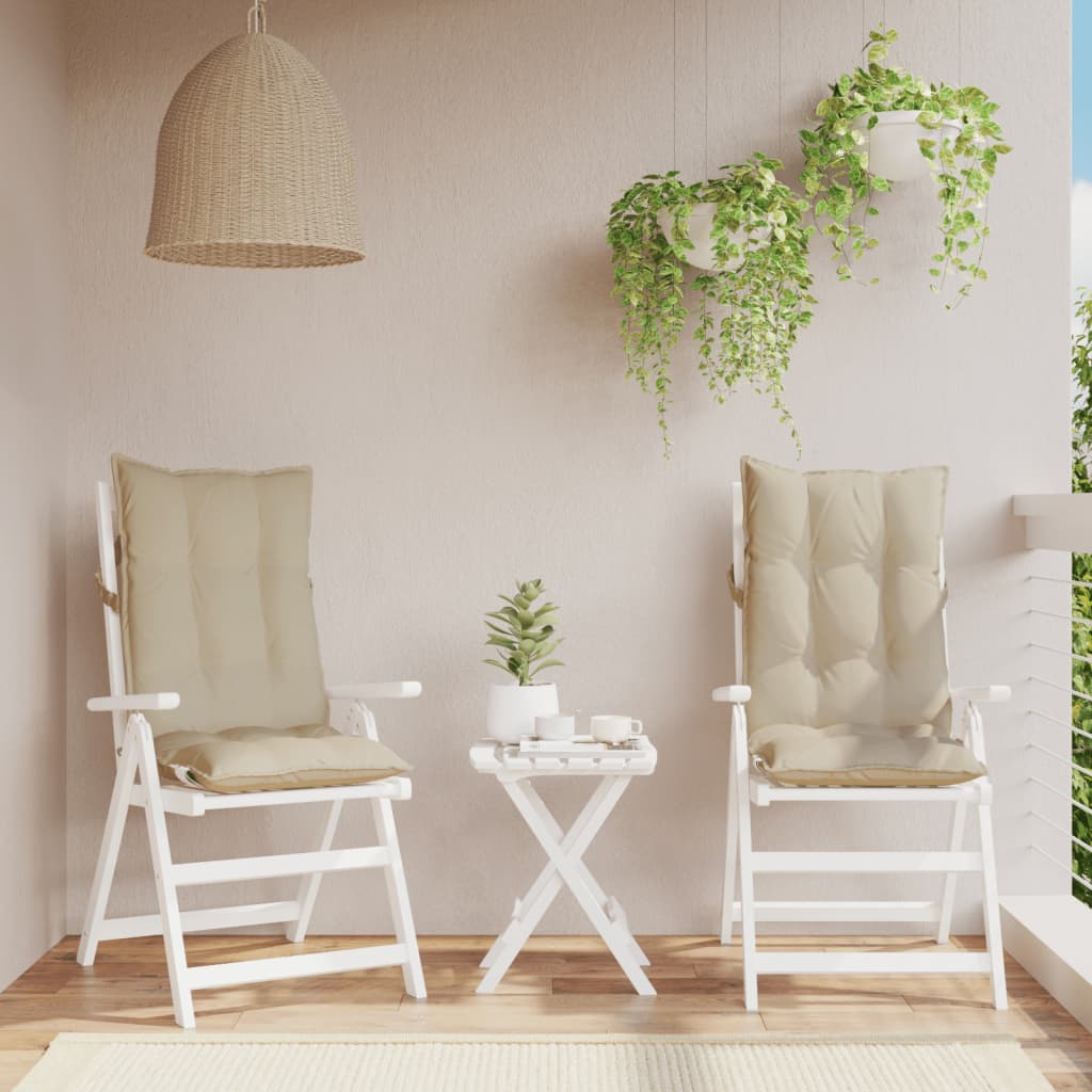 Hochlehner Auflagen 2er-Set Beige