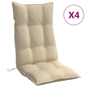 Hochlehner Auflagen 4er Set Beige