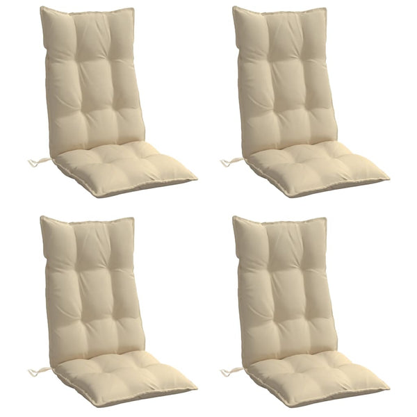 Hochlehner Auflagen 4er Set Beige