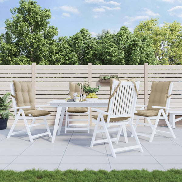 Hochlehner Auflagen 4er Set Beige