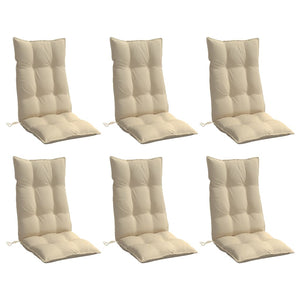 Hochlehner Auflagen 6er-Set Beige Oxford