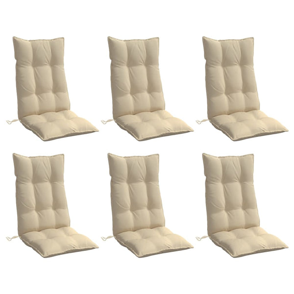 Hochlehner Auflagen 6er-Set Beige Oxford