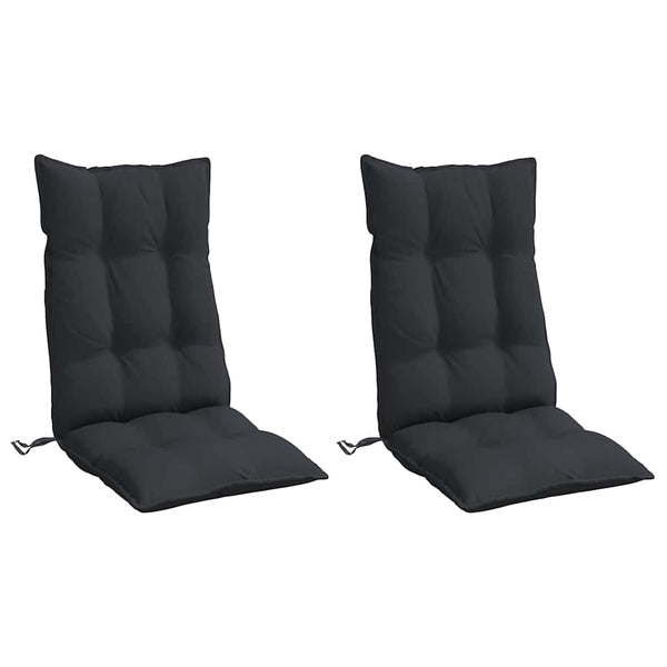 Hochlehner Auflagen 2er Set Schwarz