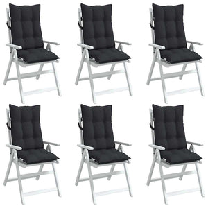 Hochlehner Auflagen 6er Set Schwarz