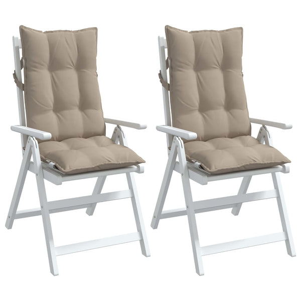 Hochlehner Auflagen 2er Set Taupe