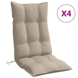 Hochlehner Auflagen 4er Set Taupe
