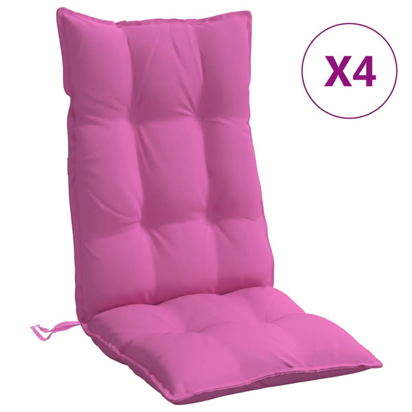 Hochlehner Auflagen 4er Set Rosa