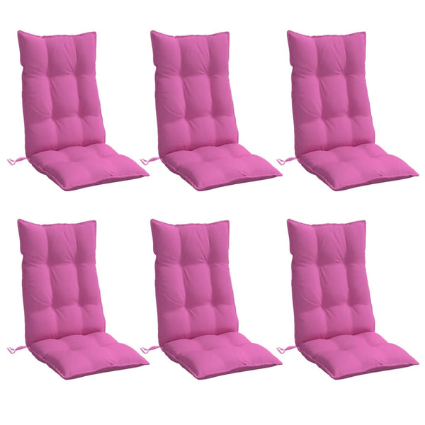 Hochlehner Auflagen 6er-Set Rosa